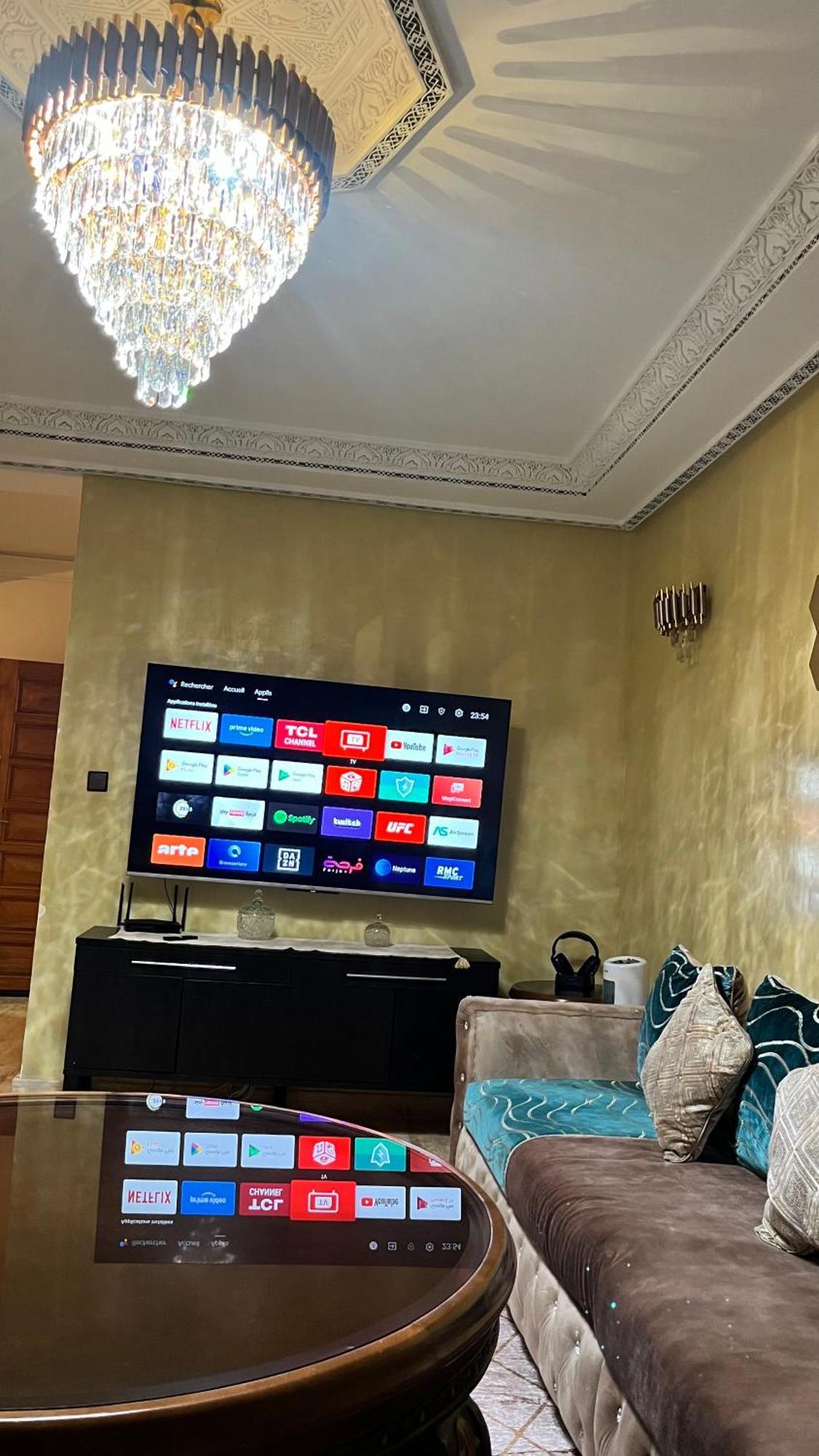Residence Achakar Hill Elegant Appartement Avec Piscines Tangier Bagian luar foto